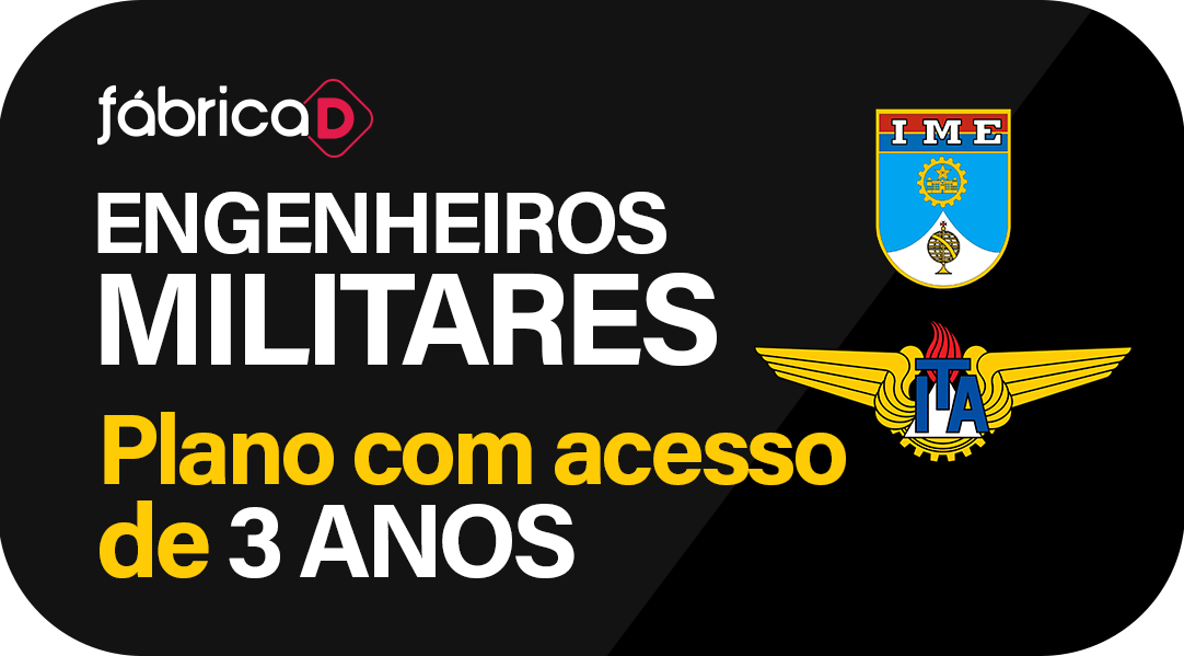 ITA /IME /PR-IME/PR-ITA 2025 - PLANO DE 3 ANOS DE ACESSO - O PLANO IDEAL PARA QUEM QUER APRENDER E SE PREPARAR AO LONGO DE TODO O ENSINO MDIO(PARCELVEL NO BOLETO)