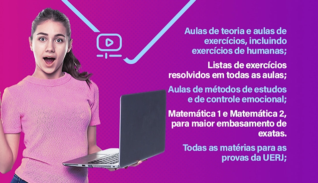 ESTUDE COM A MELHOR EQUIPE DE PROFESSORES DO RJ